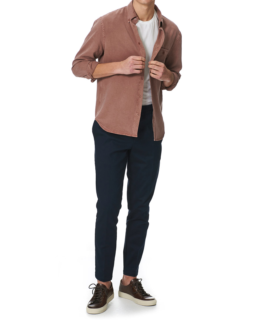Herr | Skjortor | Filippa K | Zachary Tencel Shirt Burgundy