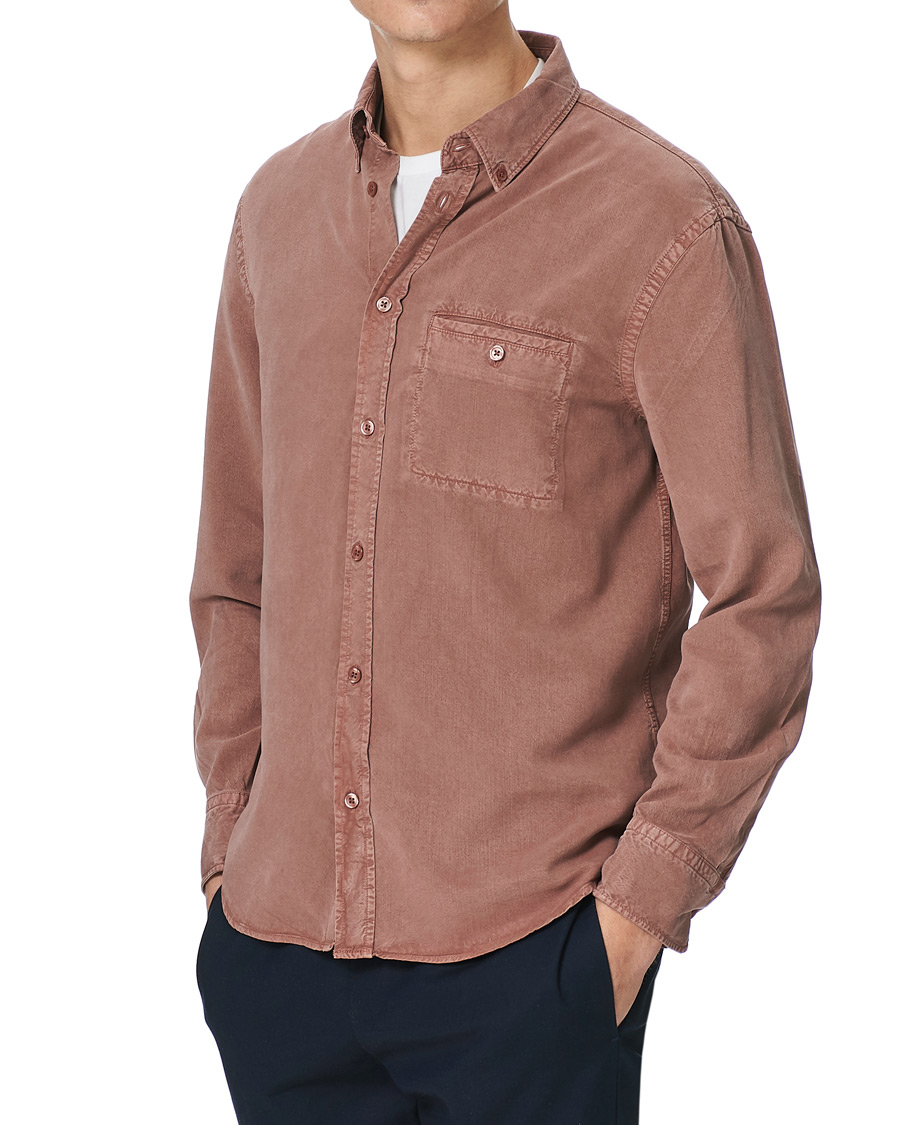 Herr | Skjortor | Filippa K | Zachary Tencel Shirt Burgundy