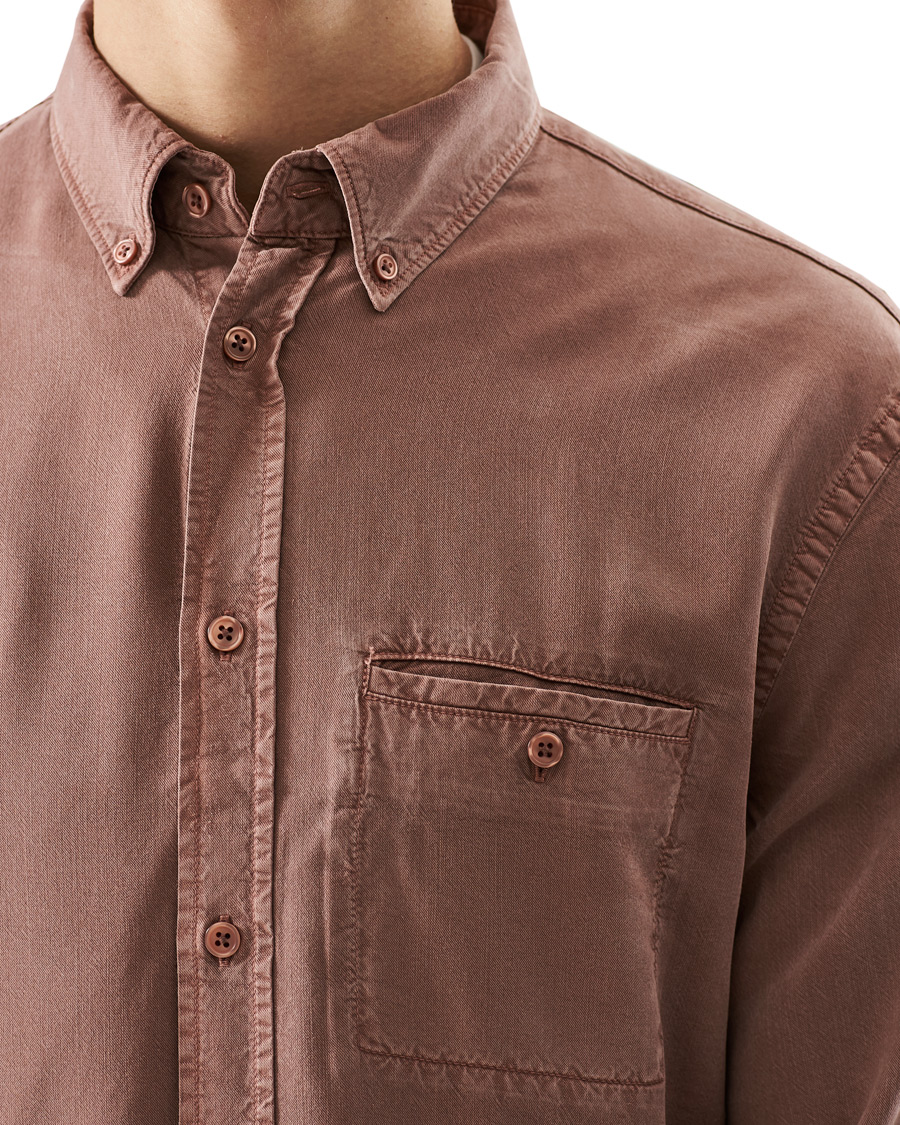 Herr | Skjortor | Filippa K | Zachary Tencel Shirt Burgundy