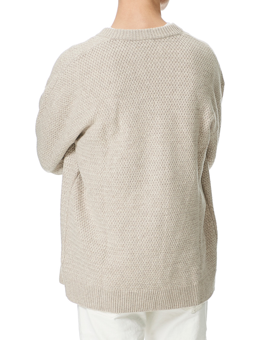 Herr | Tröjor | Filippa K | Ash Sweater Beige Melange