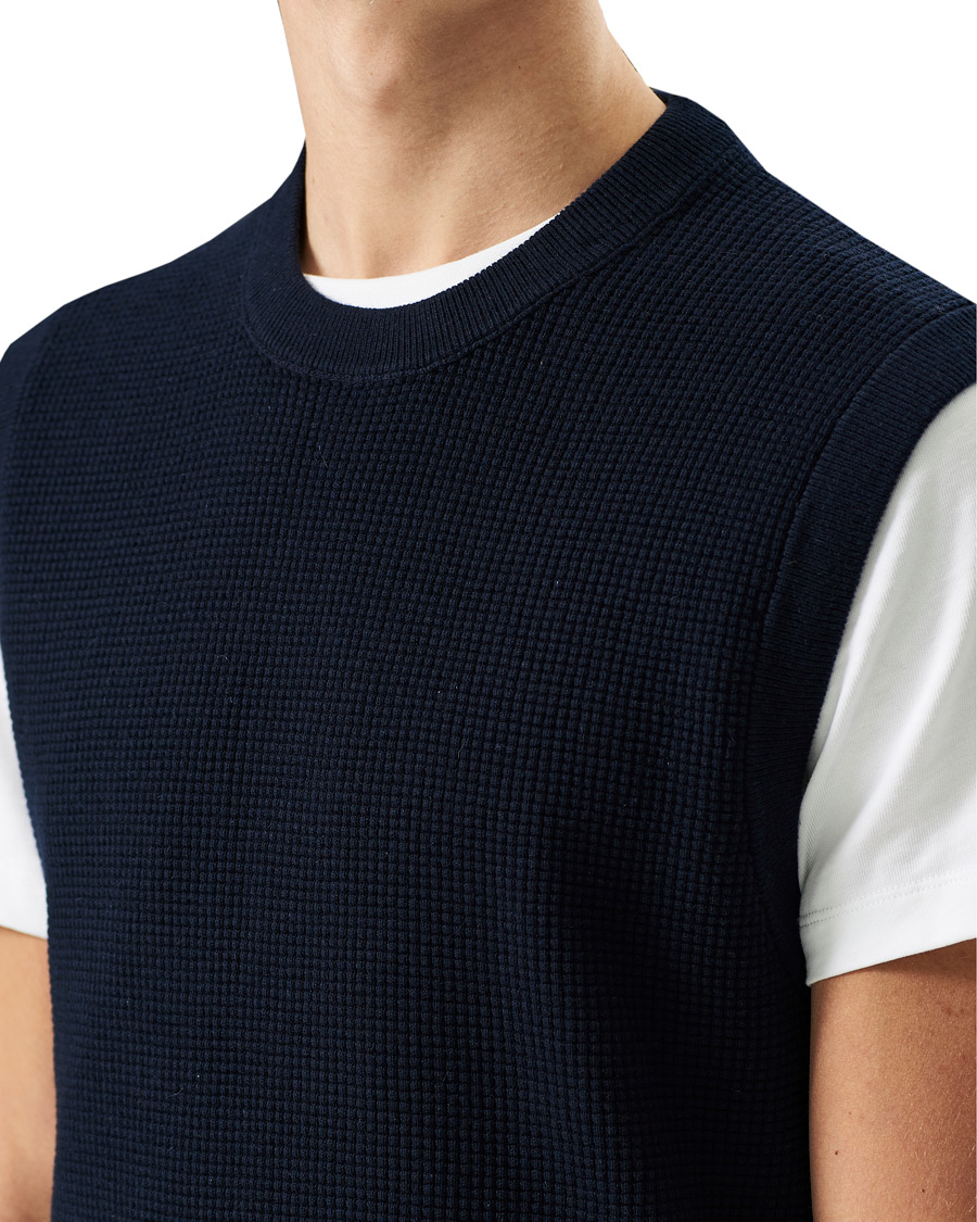 Herr | Tröjor | Filippa K | Gerald Vest Navy