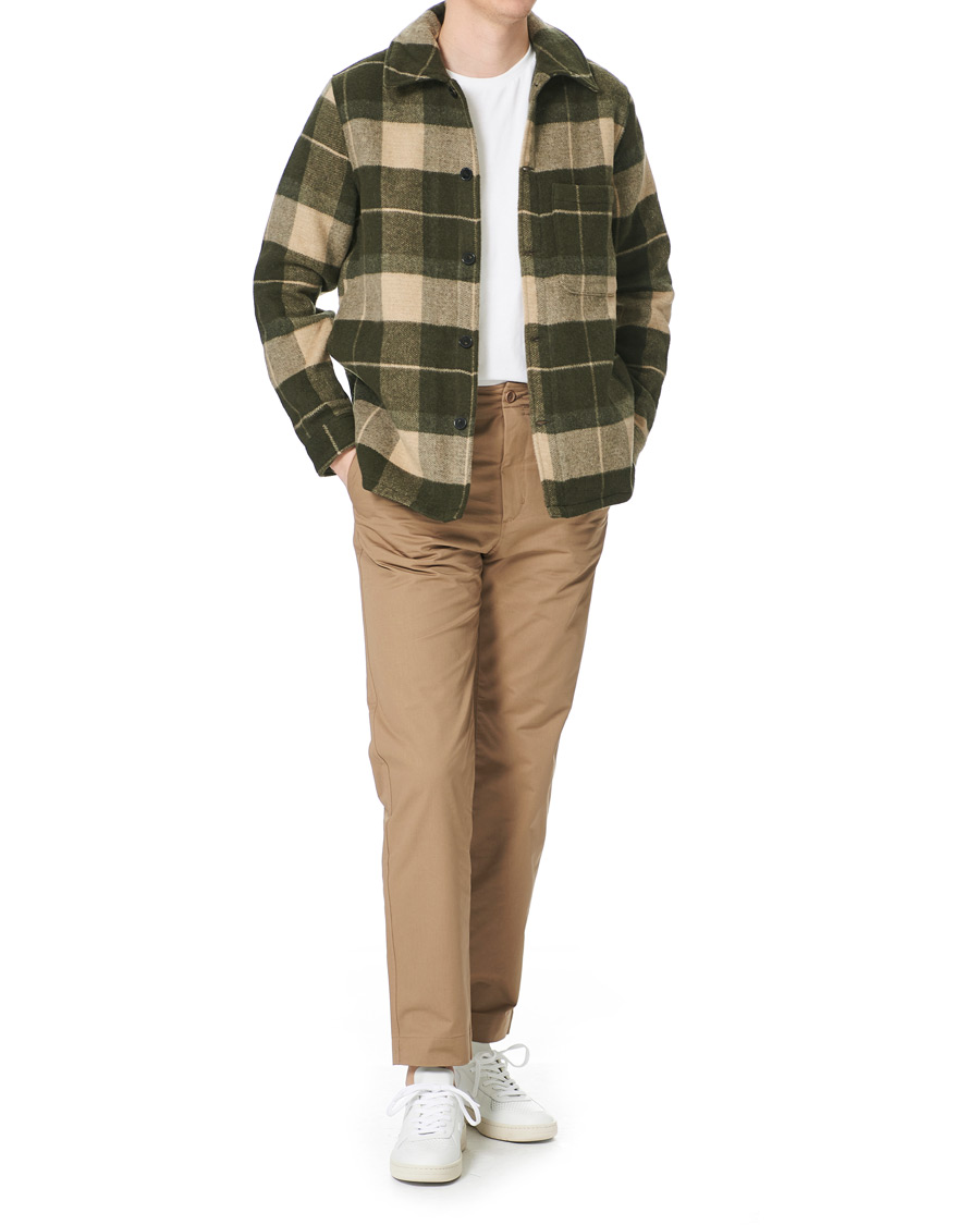 Herr | Byxor | Filippa K | Flynn Cotton Chino Dark Khaki
