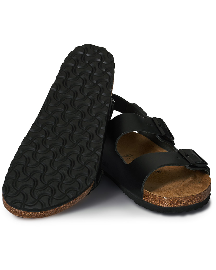 Herr | BIRKENSTOCK Milano Classic Footbed Black Leather | BIRKENSTOCK | Milano Classic Footbed Black Leather