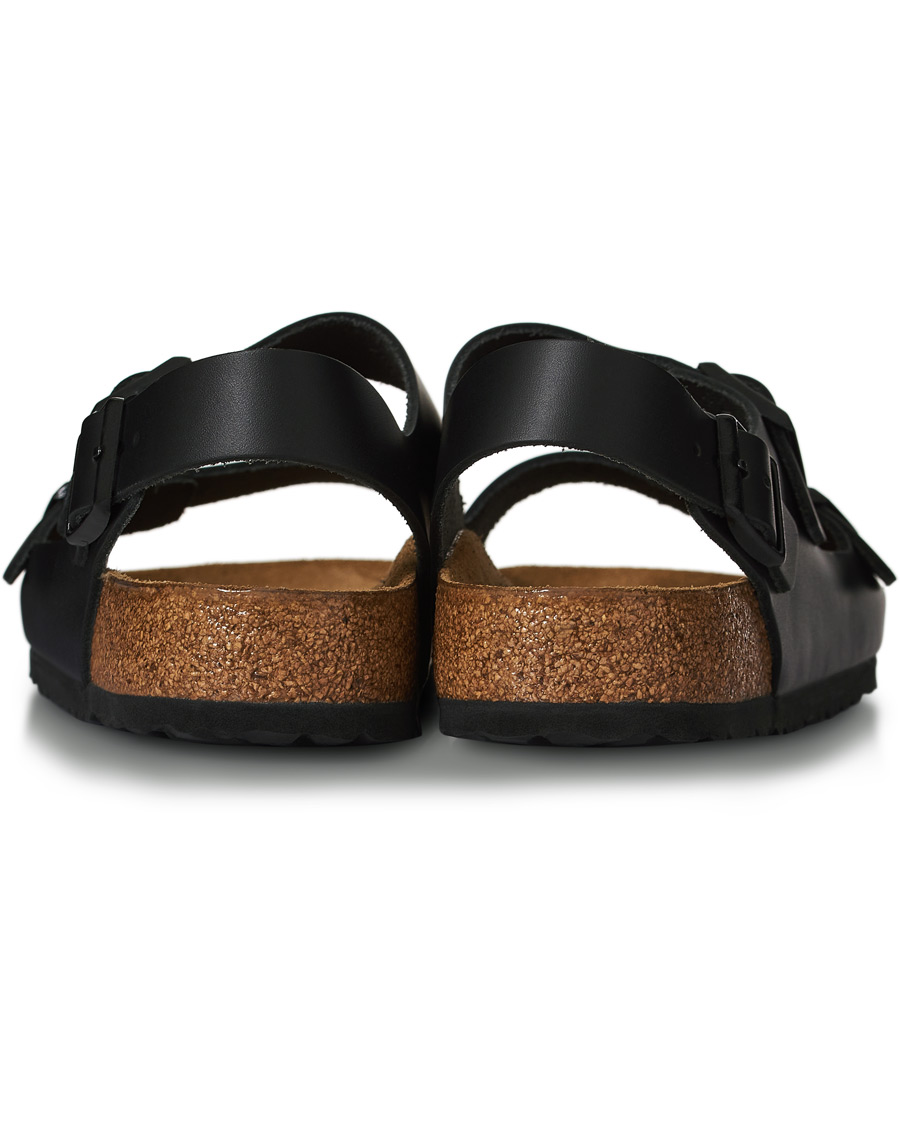 Herr | BIRKENSTOCK Milano Classic Footbed Black Leather | BIRKENSTOCK | Milano Classic Footbed Black Leather