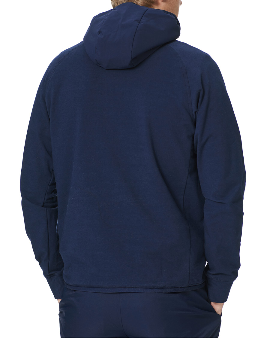 Herr | Tröjor | RLX Ralph Lauren | Tech Jersey Half Zip Hoodie French Navy