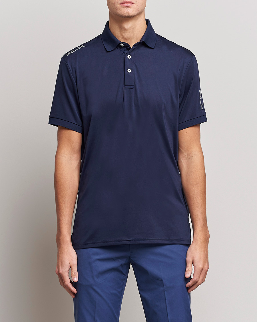Herr | Realisation | RLX Ralph Lauren | Airflow Active Jersey Polo Refined Navy