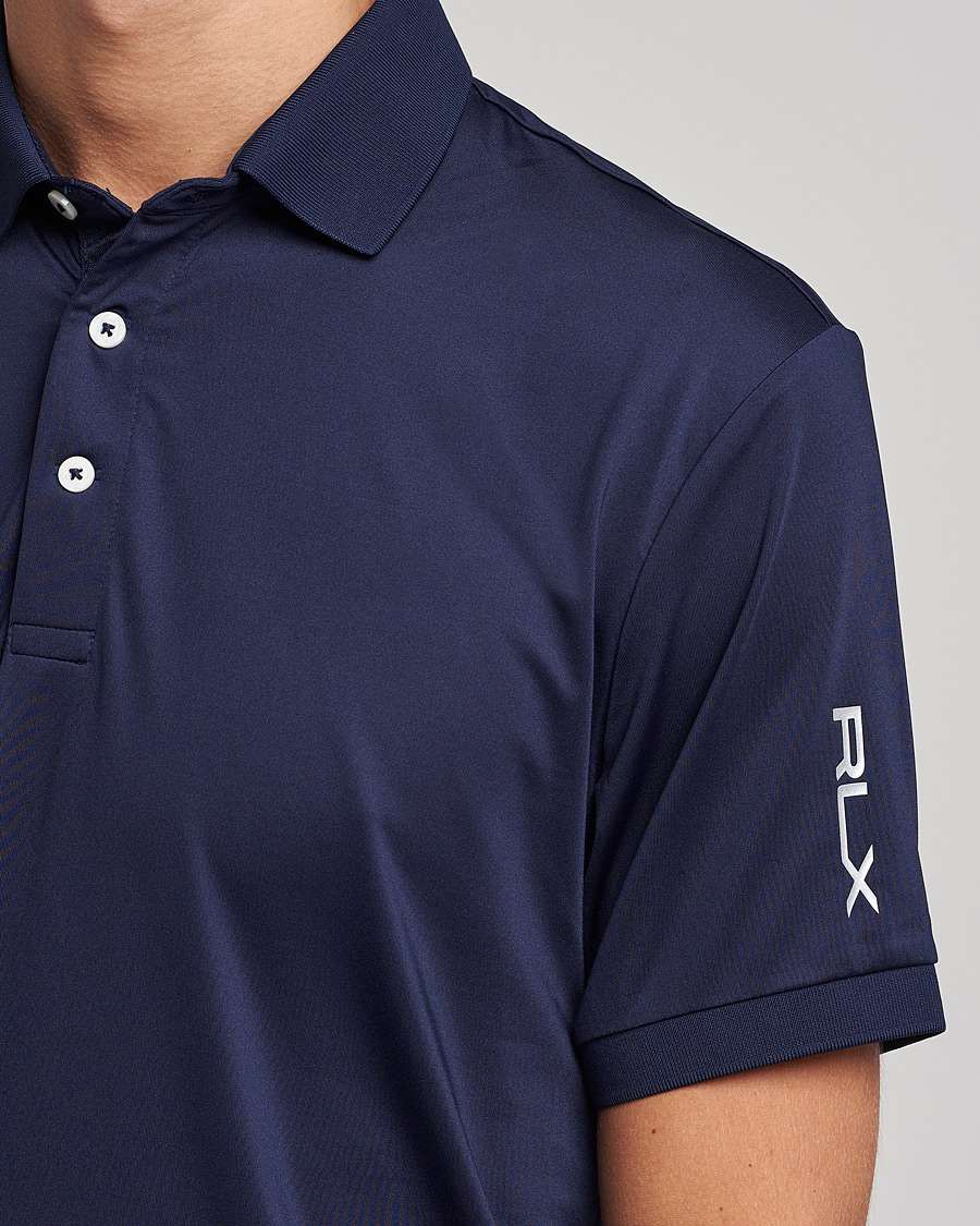 Herr | Pikéer | RLX Ralph Lauren | Airflow Active Jersey Polo Refined Navy