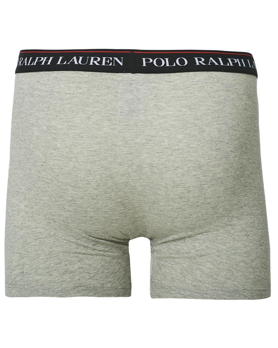 Herr | Underkläder | Polo Ralph Lauren | 3-Pack Boxer Brief Light Grey/Grey/Dark Grey