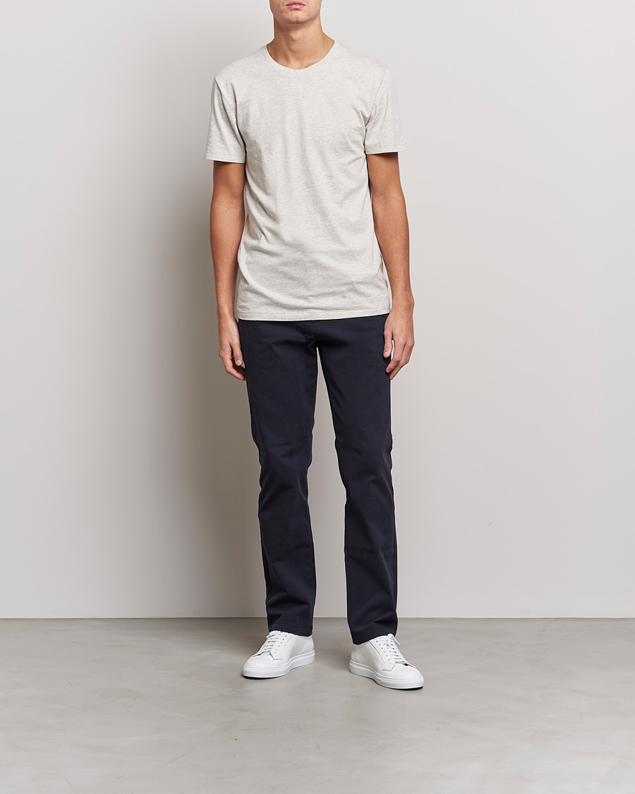 Herr | T-Shirts | Polo Ralph Lauren | 3-Pack Crew Neck T-Shirt Heather/Grey/Charcoal