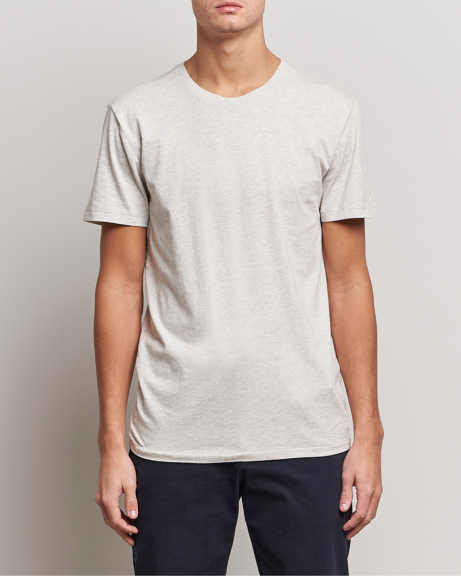 Herr | Kortärmade t-shirts | Polo Ralph Lauren | 3-Pack Crew Neck T-Shirt Grey Heather/Grey/Charcoal