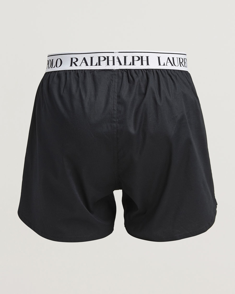 Herr | Underkläder | Polo Ralph Lauren | 3-Pack Elastic Boxer Black