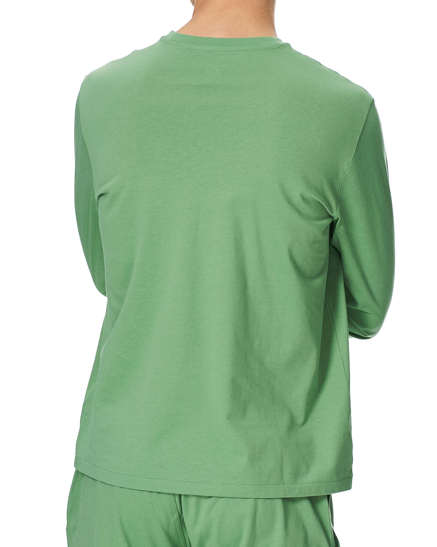 Herr | T-Shirts | Polo Ralph Lauren | Liquid Cotton Long Sleeve Tee Outback Green
