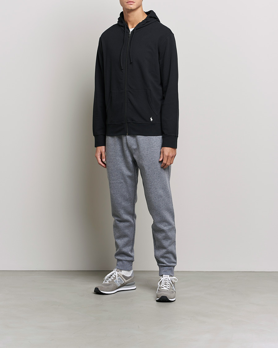 Herr | Wardrobe basics | Polo Ralph Lauren | Cotton Jersey Long Sleeve Hoodie Black