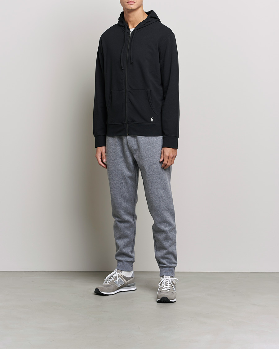 Herr | Tröjor | Polo Ralph Lauren | Cotton Jersey Long Sleeve Hoodie Black