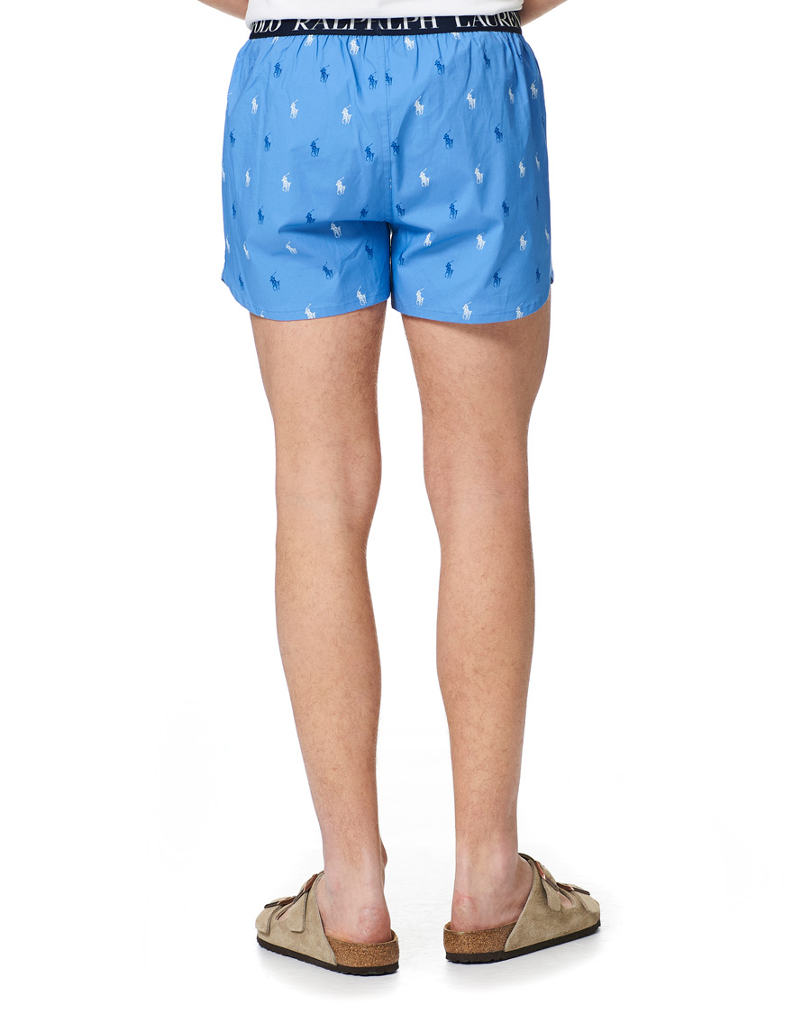 Herr | Pyjamas & Morgonrockar | Polo Ralph Lauren | Short Sleeve Pyjama Set White/Blue