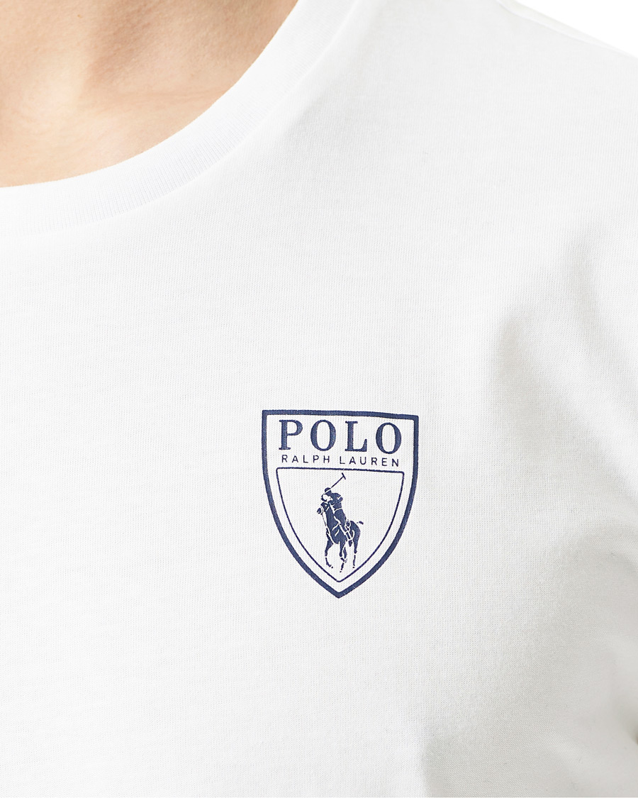 Herr | Pyjamas & Morgonrockar | Polo Ralph Lauren | Short Sleeve Pyjama Set White/Blue