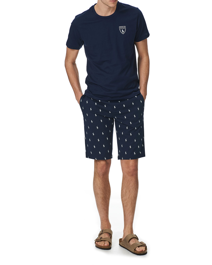 Herr | Pyjamas & Morgonrockar | Polo Ralph Lauren | Short Sleeve Pyjama Set Navy