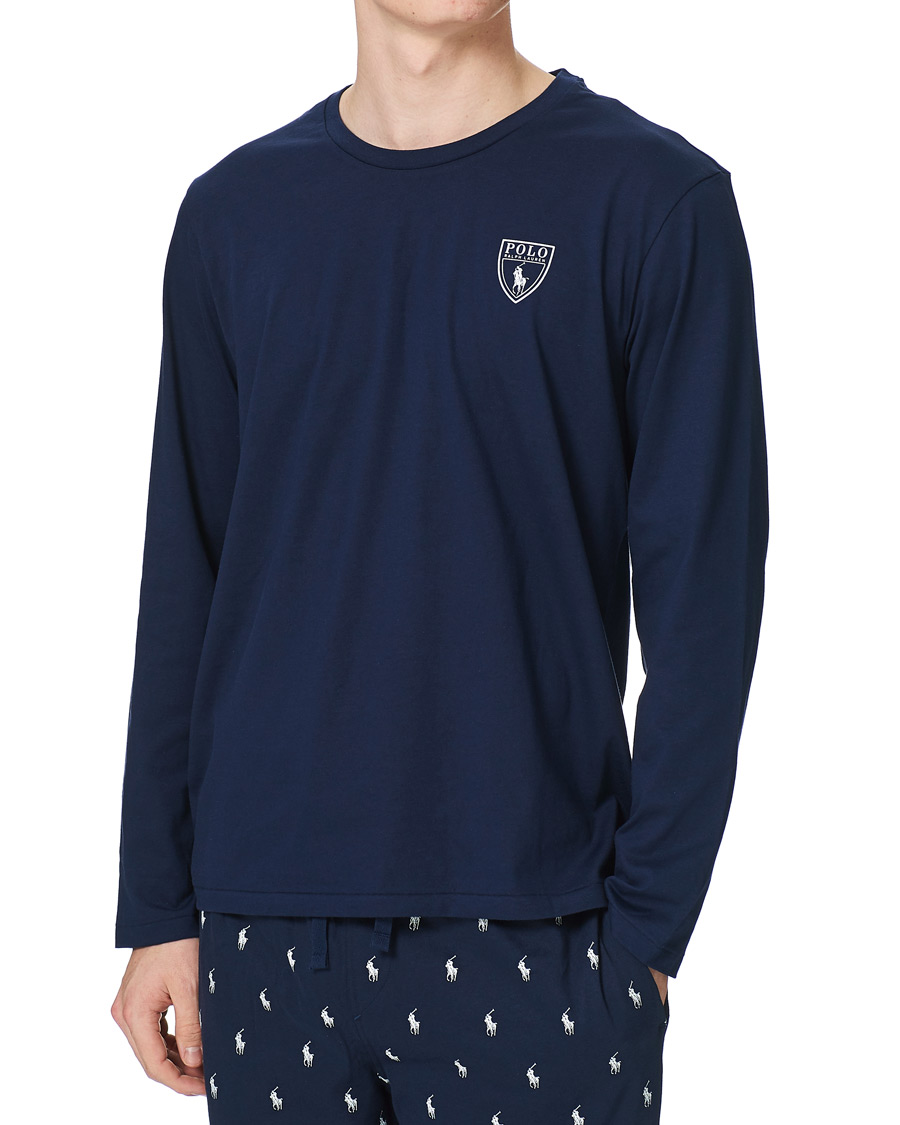 Herr | Pyjamas & Morgonrockar | Polo Ralph Lauren | Long Sleeve Pyjama Set Navy