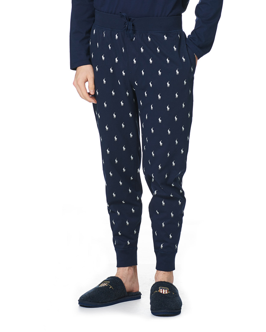 Herr | Pyjamas & Morgonrockar | Polo Ralph Lauren | Long Sleeve Pyjama Set Navy