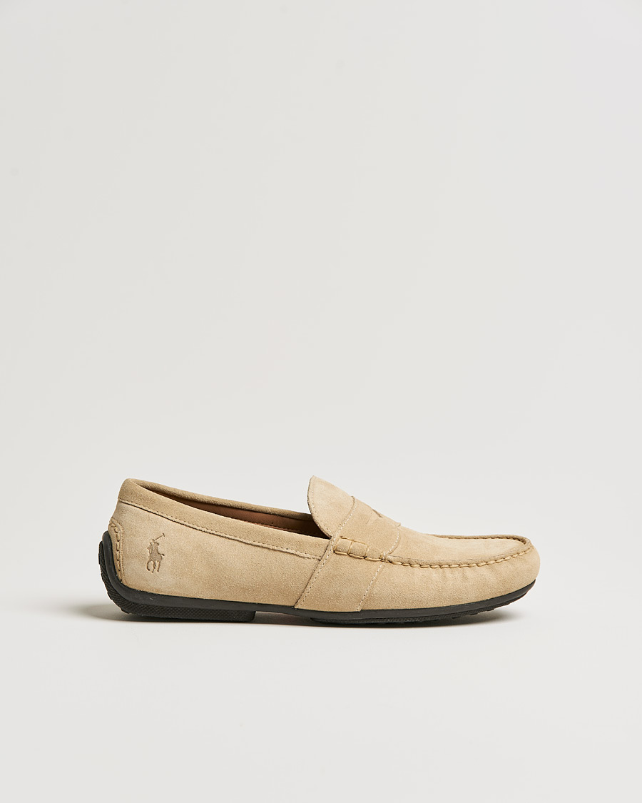 Herr | Polo Ralph Lauren Reynold Driving Loafer Beige Suede | Polo Ralph Lauren | Reynold Driving Loafer Beige Suede