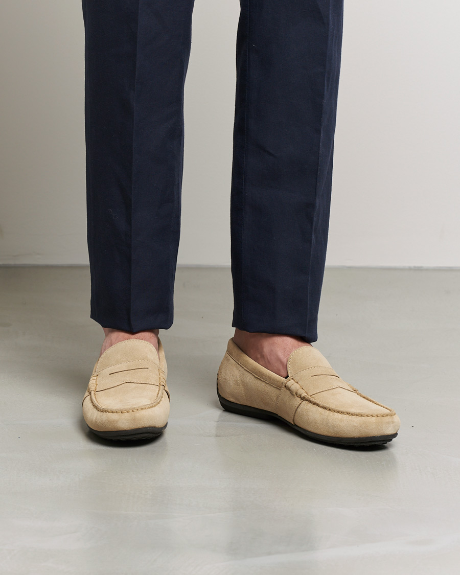 Herr | Polo Ralph Lauren Reynold Driving Loafer Beige Suede | Polo Ralph Lauren | Reynold Driving Loafer Beige Suede