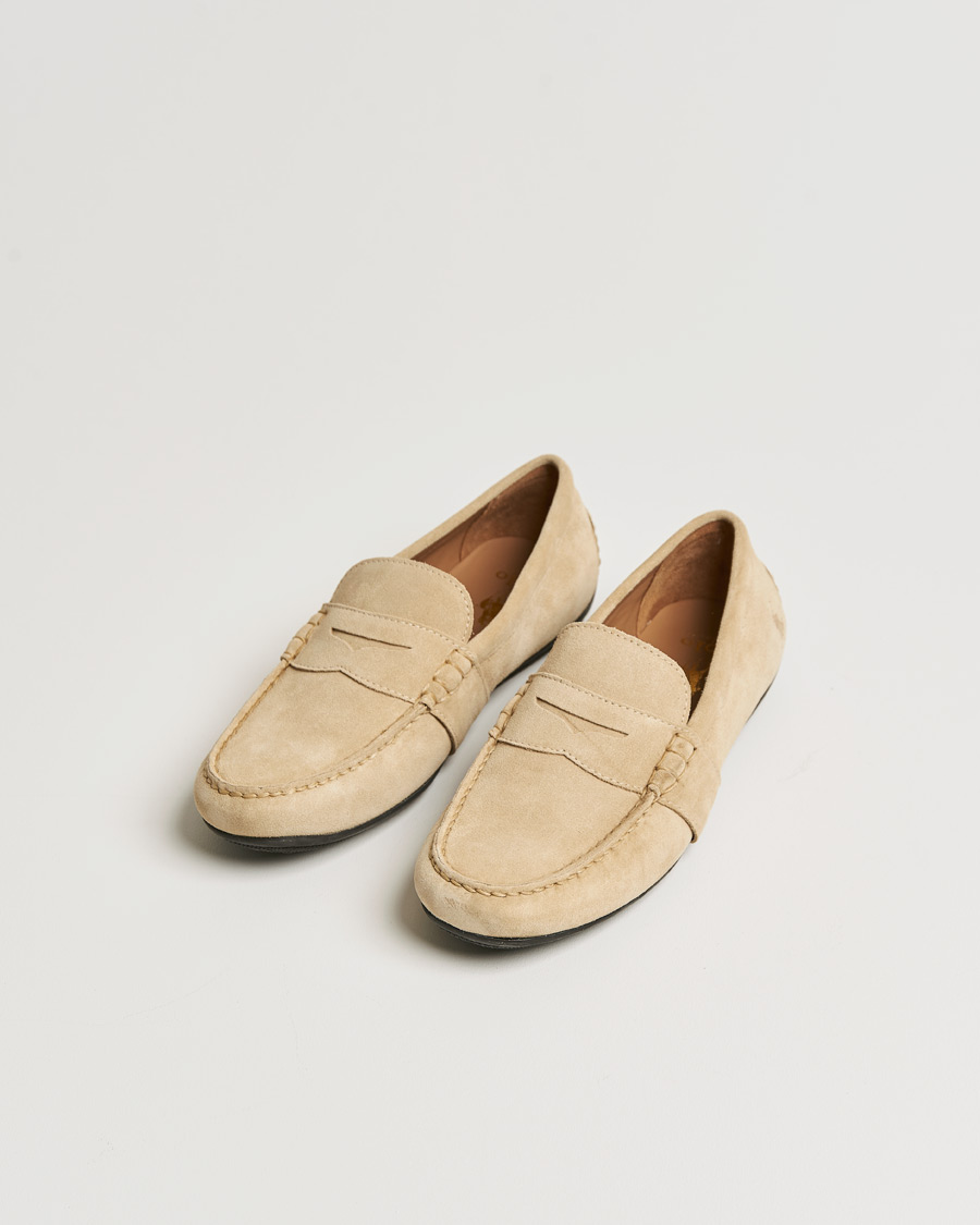 Herr | Polo Ralph Lauren Reynold Driving Loafer Beige Suede | Polo Ralph Lauren | Reynold Driving Loafer Beige Suede