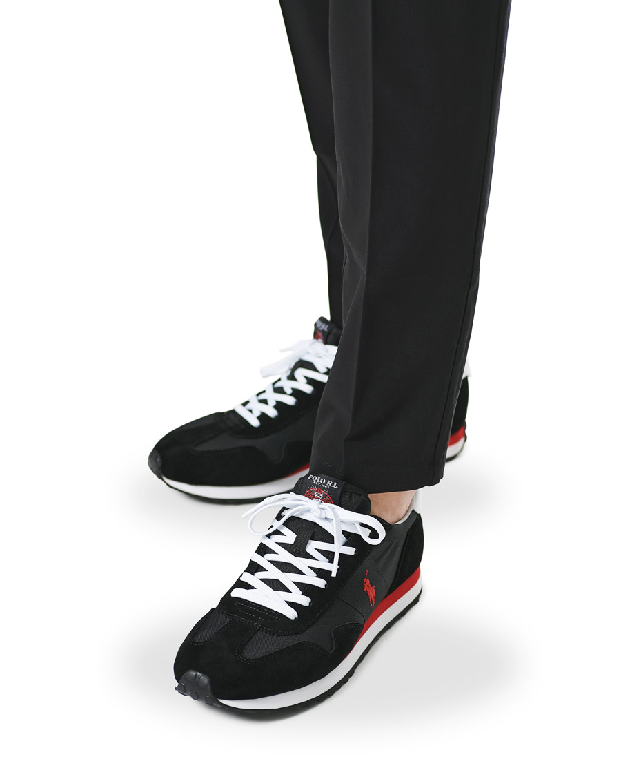 Herr | Polo Ralph Lauren Train 85 Running Sneaker Black | Polo Ralph Lauren | Train 85 Running Sneaker Black