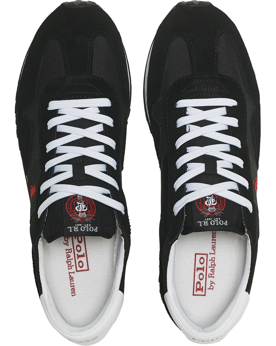 Herr | Polo Ralph Lauren Train 85 Running Sneaker Black | Polo Ralph Lauren | Train 85 Running Sneaker Black