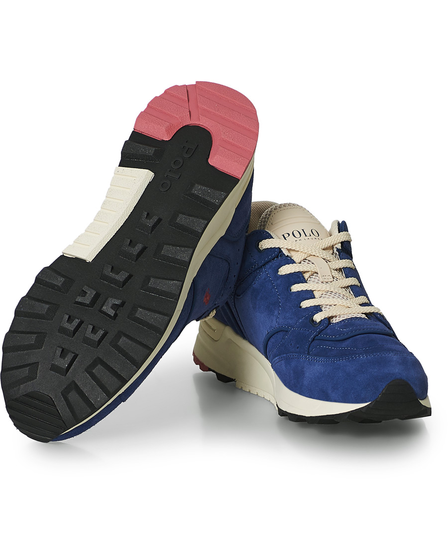Herr | Polo Ralph Lauren Train 85 Running Sneaker Light Navy | Polo Ralph Lauren | Train 85 Running Sneaker Light Navy