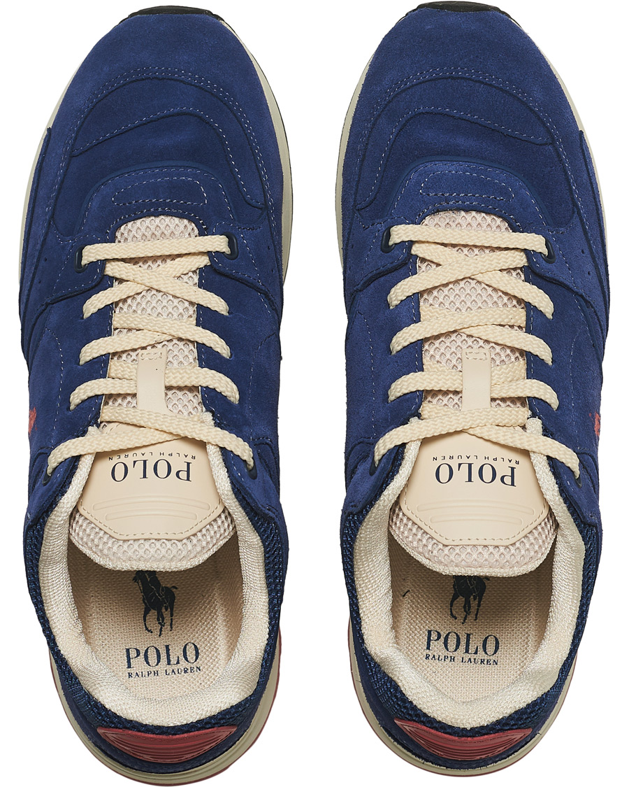 Herr | Polo Ralph Lauren Train 85 Running Sneaker Light Navy | Polo Ralph Lauren | Train 85 Running Sneaker Light Navy