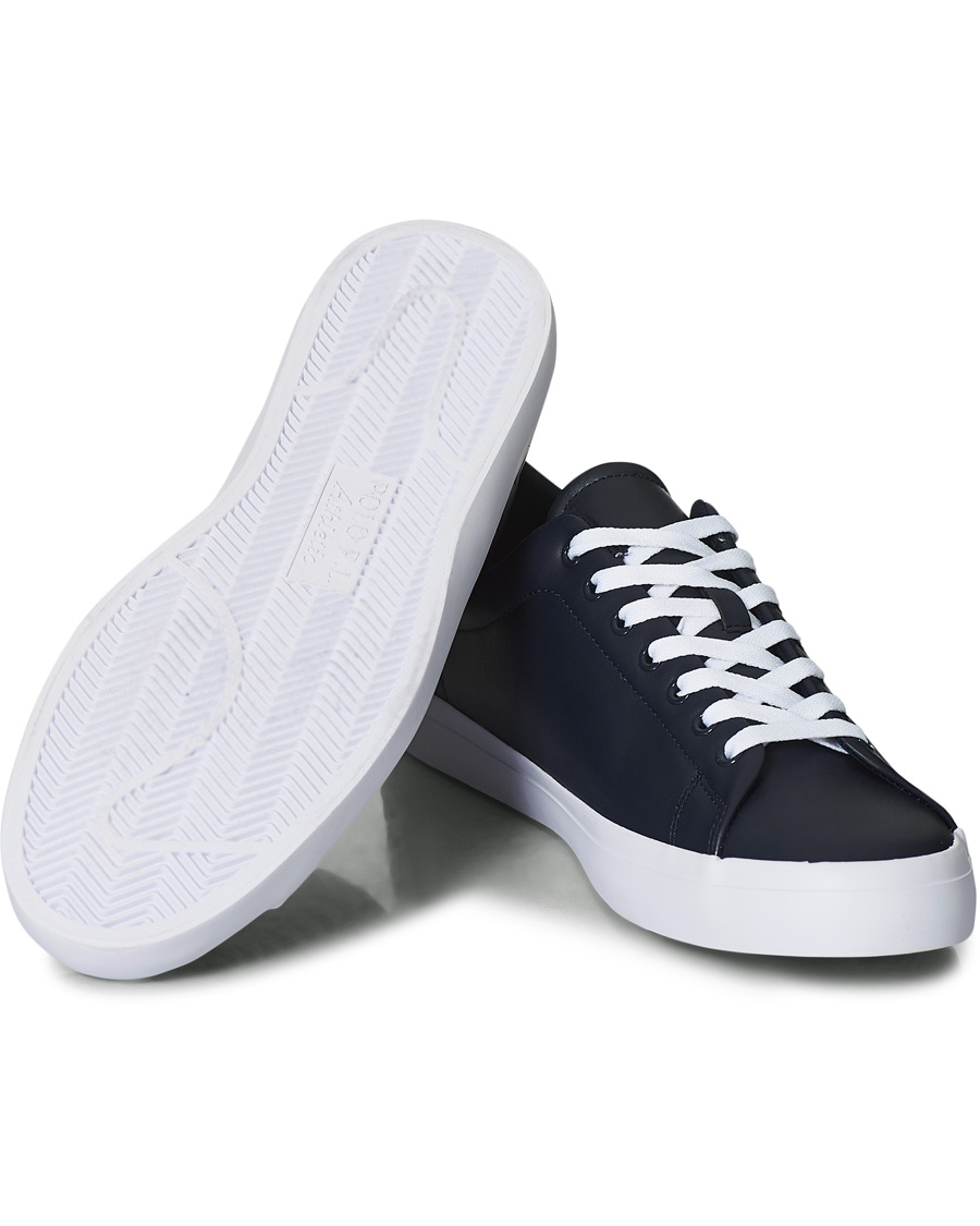 Herr | Polo Ralph Lauren Longwood Leather Sneaker Hunter Navy | Polo Ralph Lauren | Longwood Leather Sneaker Hunter Navy
