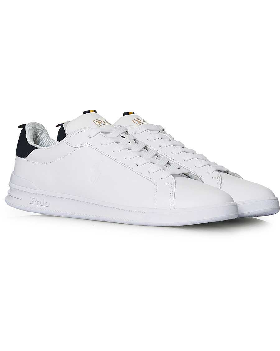 Herr | Polo Ralph Lauren Heritage Court II Sneaker White/Navy | Polo Ralph Lauren | Heritage Court II Sneaker White/Navy