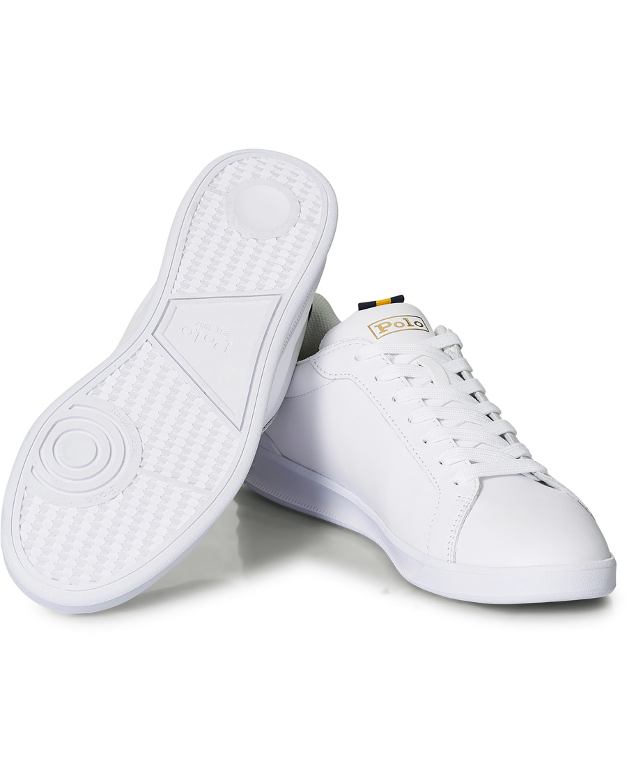 Herr | Polo Ralph Lauren Heritage Court II Sneaker White/Navy | Polo Ralph Lauren | Heritage Court II Sneaker White/Navy