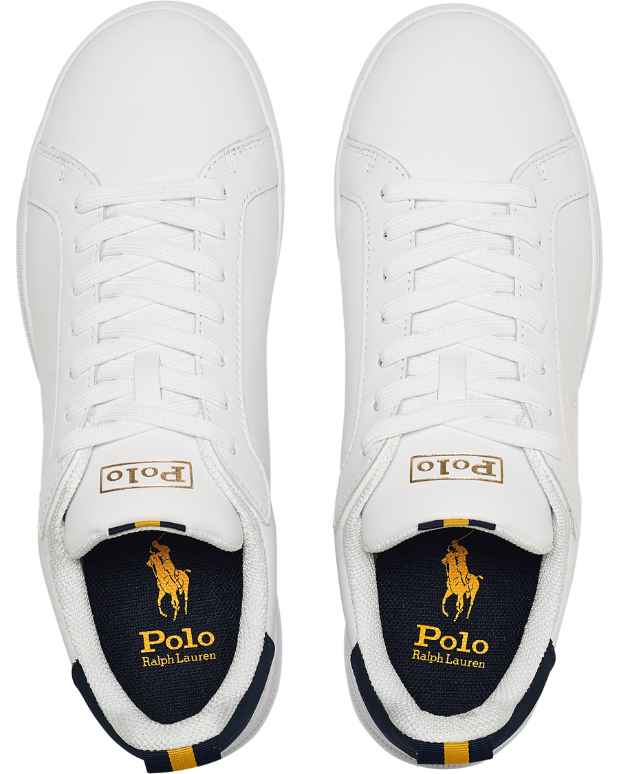 Herr | Polo Ralph Lauren Heritage Court II Sneaker White/Navy | Polo Ralph Lauren | Heritage Court II Sneaker White/Navy