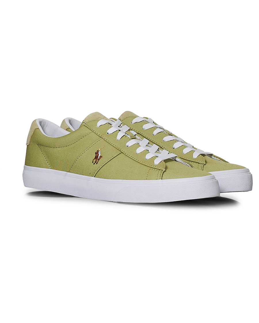 Herr | Polo Ralph Lauren Sayer Canvas Sneaker Light Olive | Polo Ralph Lauren | Sayer Canvas Sneaker Light Olive