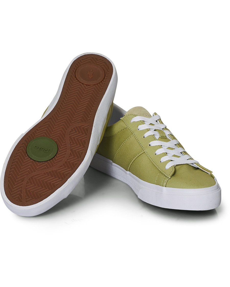 Herr | Polo Ralph Lauren Sayer Canvas Sneaker Light Olive | Polo Ralph Lauren | Sayer Canvas Sneaker Light Olive