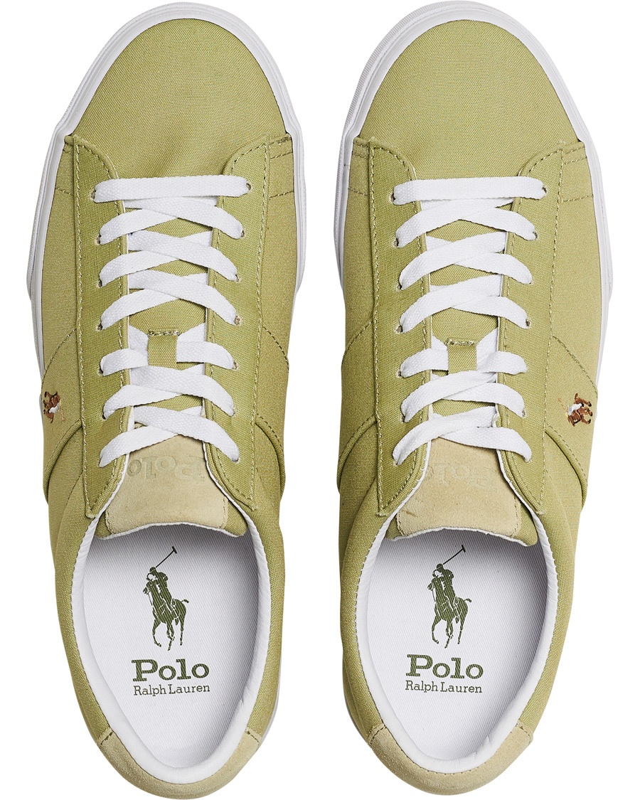 Herr | Polo Ralph Lauren Sayer Canvas Sneaker Light Olive | Polo Ralph Lauren | Sayer Canvas Sneaker Light Olive