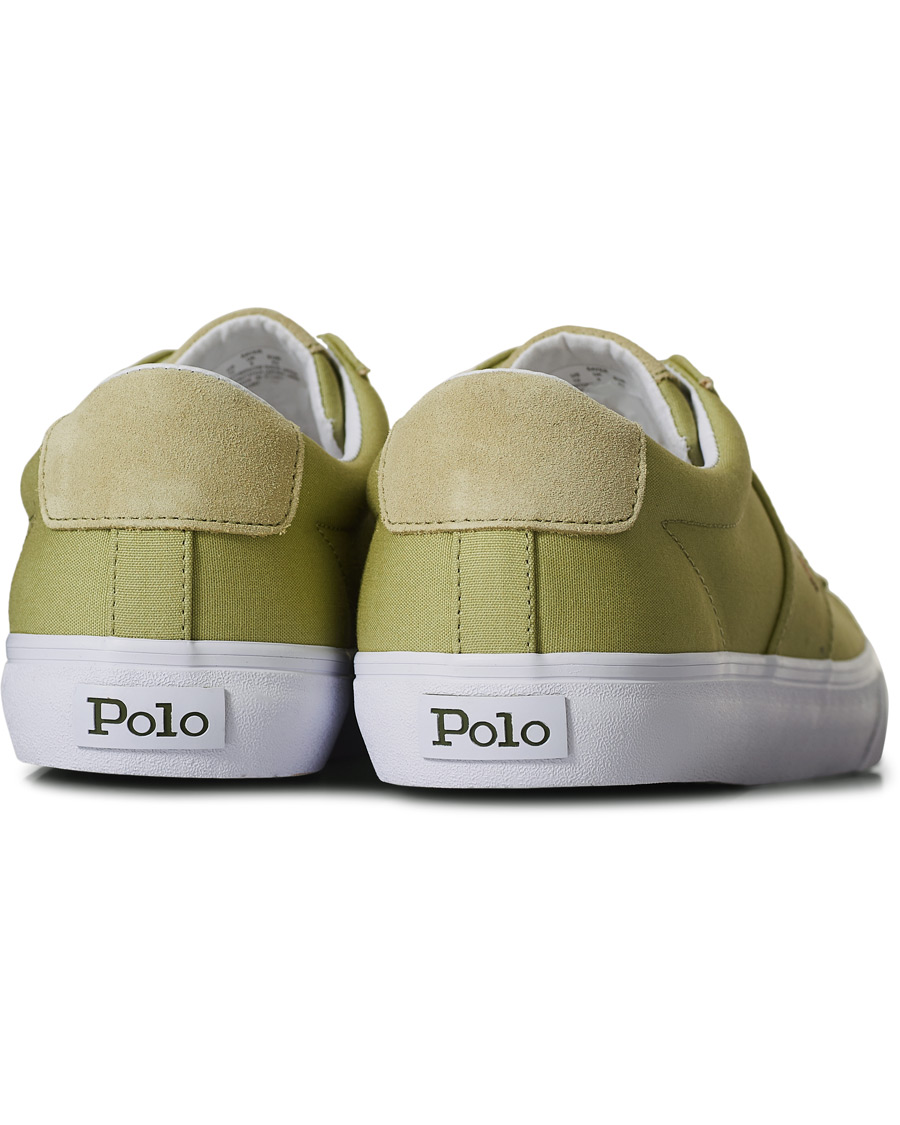 Herr | Polo Ralph Lauren Sayer Canvas Sneaker Light Olive | Polo Ralph Lauren | Sayer Canvas Sneaker Light Olive