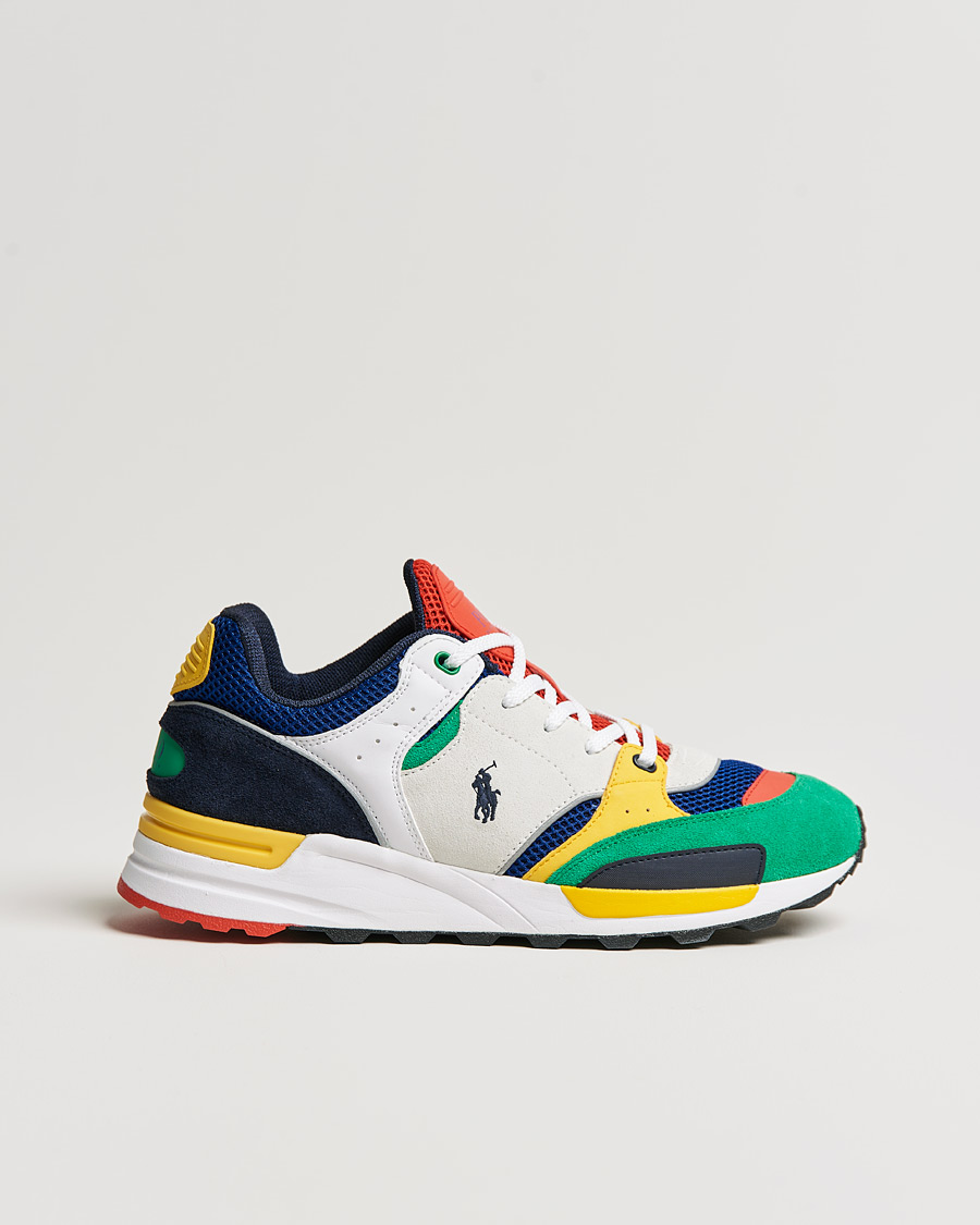 Herr | Polo Ralph Lauren Trackstr 200 Running Sneaker Multi | Polo Ralph Lauren | Trackstr 200 Running Sneaker Multi