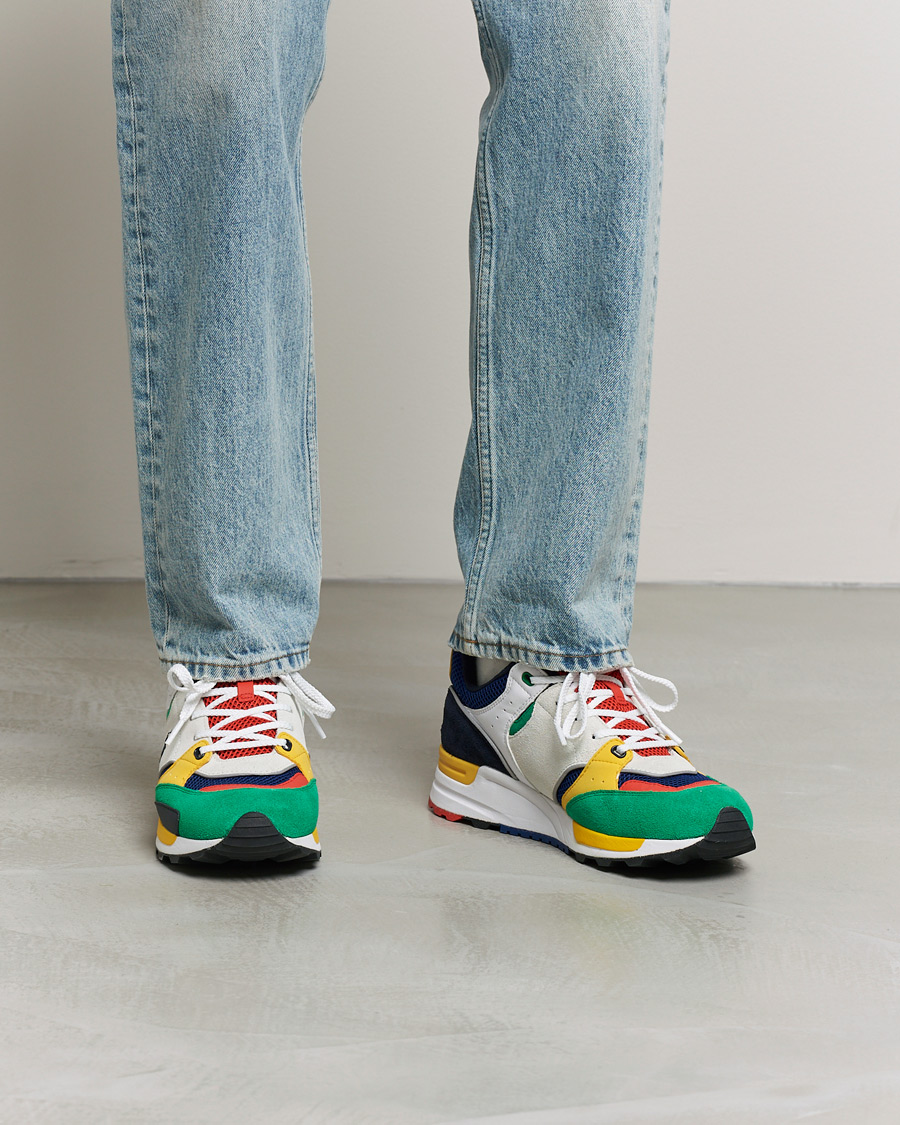 Herr | Polo Ralph Lauren Trackstr 200 Running Sneaker Multi | Polo Ralph Lauren | Trackstr 200 Running Sneaker Multi