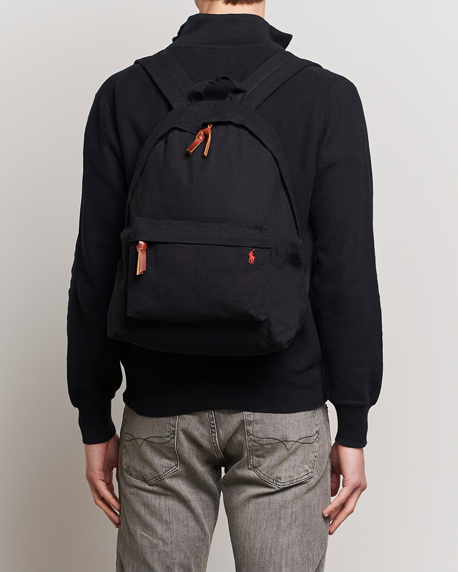 Herr | Väskor | Polo Ralph Lauren | Canvas Backpack  Black