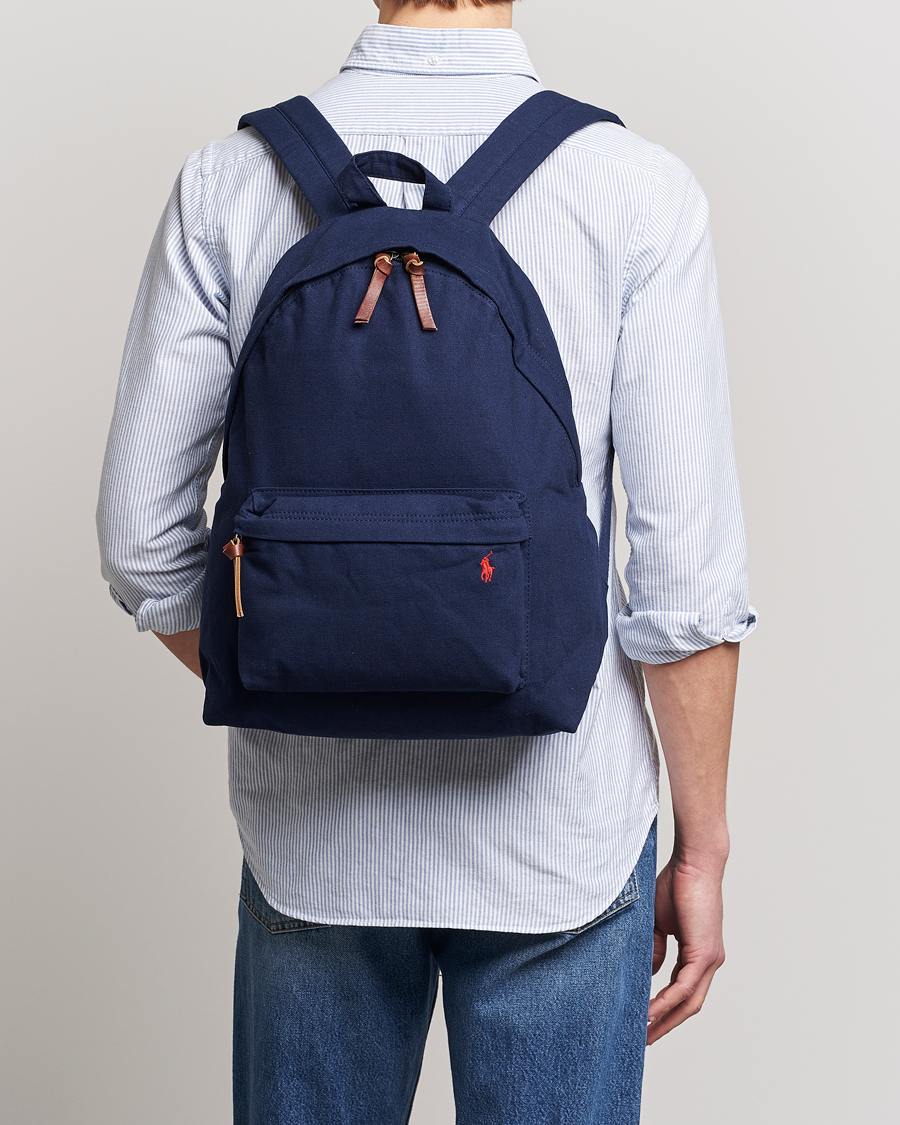 Herr | Polo Ralph Lauren Canvas Backpack Newport Navy | Polo Ralph Lauren | Canvas Backpack Newport Navy
