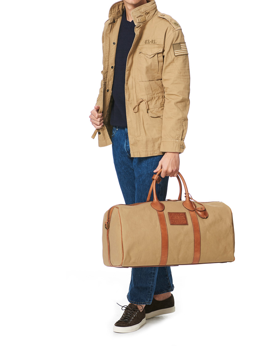 Herr | Polo Ralph Lauren Heritage Canvas Duffle Bag Montana Khaki | Polo Ralph Lauren | Heritage Canvas Duffle Bag Montana Khaki