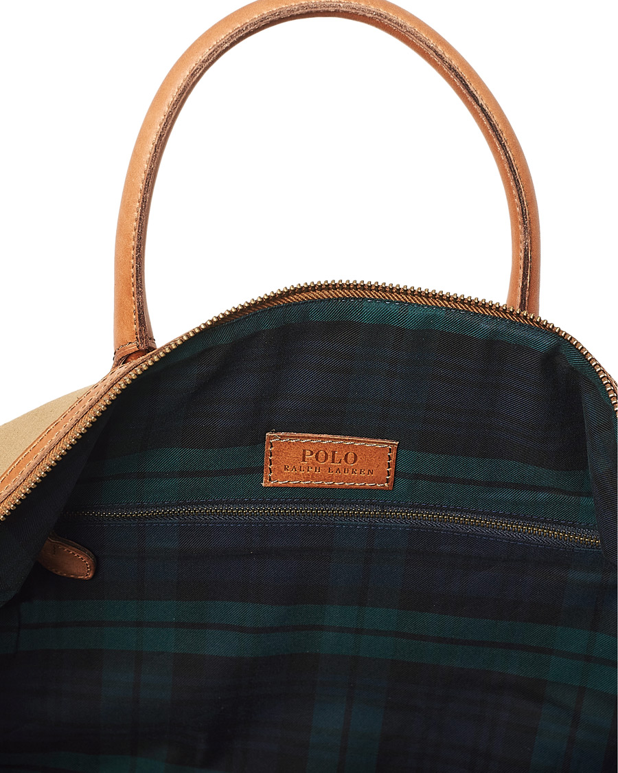 Herr | Polo Ralph Lauren Heritage Canvas Duffle Bag Montana Khaki | Polo Ralph Lauren | Heritage Canvas Duffle Bag Montana Khaki