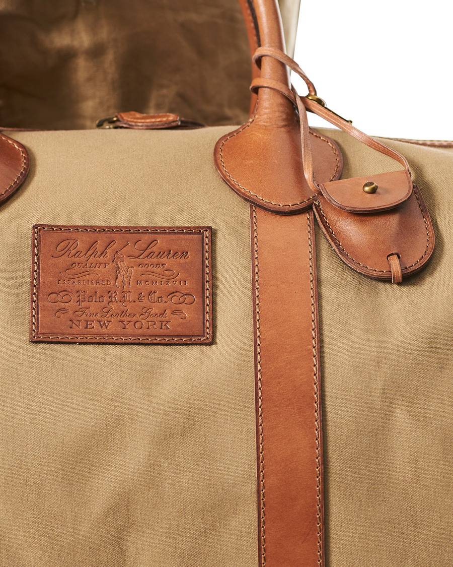 Herr | Polo Ralph Lauren Heritage Canvas Duffle Bag Montana Khaki | Polo Ralph Lauren | Heritage Canvas Duffle Bag Montana Khaki