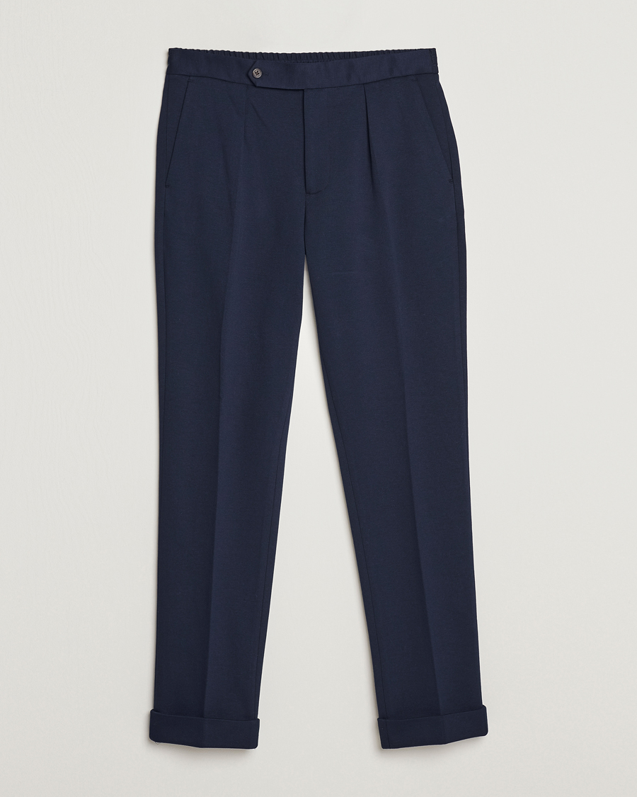 Herr | Byxor | Polo Ralph Lauren | Double Knit Tech Trousers Aviator Navy