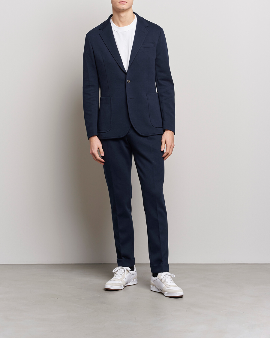 Herr | Byxor | Polo Ralph Lauren | Double Knit Tech Trousers Aviator Navy