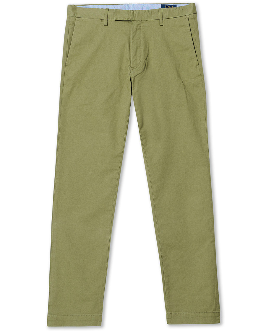 Herr | Byxor | Polo Ralph Lauren | Slim Fit Stretch Chinos Sage Green