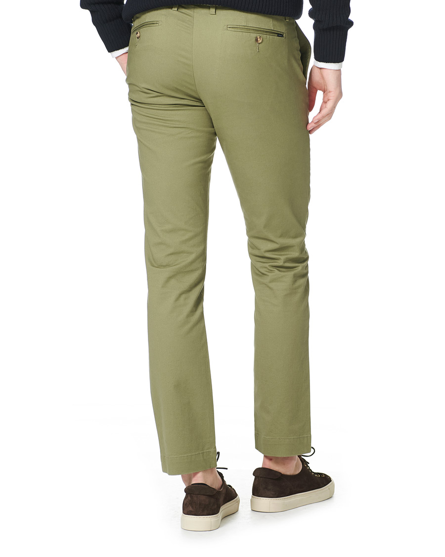 Herr | Byxor | Polo Ralph Lauren | Slim Fit Stretch Chinos Sage Green