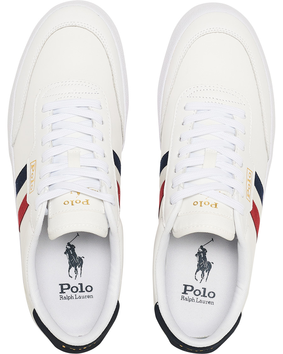 Herr | Polo Ralph Lauren Court VLC Leather Sneaker White | Polo Ralph Lauren | Court VLC Leather Sneaker White